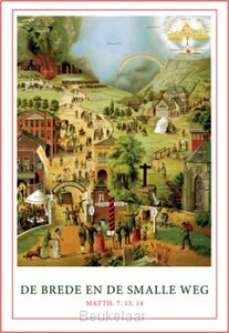 poster-a4-brede-en-de-smalle-weg