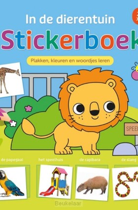 in-de-dierentuin-stickerboek